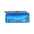 Light Geometry Box, Fancy Geometry box for boys and girls with LED Light and magnetic buttons - Fancy geometry with sharpener. 
