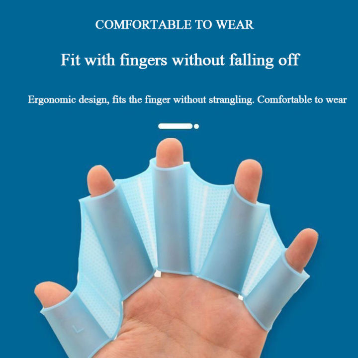 %5BHOT%5D%20Silicone%20Swimming%20Fins%20Flipper%20Men%20Women%20Child%20Swim%20Pool%20Sport%20Professional%20Training%20Finger%20Hand%20Webbed%20Diving%20Gloves%20Accessory%20-%20Image%203