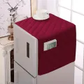 100GSM Cotton's Quilted Fridge Cover - Export Quality Fridge Cover with Six Pockets | Unique Design. 