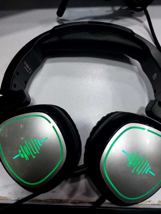 GAMELITE G1P Gaming Headset With Mic For PC,PS4, Xbox One Over-Ear Headphones