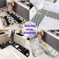 2pcs Anti slip Kitchen Floor Mat Set- My Kitchen _KIT_ KS. 