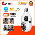 Wifi Dual Lens Dual Screen IP Camera double Night Vision 360° Indoor Wireless Security Camera. 
