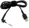 DC Power Charger Plug Cable with Yellow   pin Connector for Laptop adapter charger DC connector USB Square Yellow  DC  cable. 