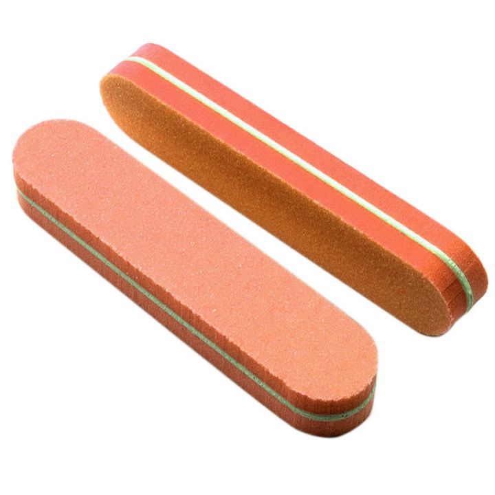20Pcs Nail Buffing File for Acrylic Nail Art Manicure Tools Orange
