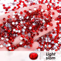 1440pcs 2mm DIY Beads Rhinestone Flat Back Bead Charm Rhinestones Glitter Beads SEVICH. 