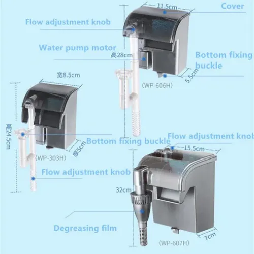 SOBO%20WP-606H%20Hang-on-Back%20Aquarium%20Filter%20%E2%80%93%20Quiet%20HOB%20Filter%20for%201.5%20to%202%20Feet%20Tank%20%E2%80%93%20Adjustable%20Flow%20%E2%80%93%20400L/h%20%E2%80%93%208W%20%E2%80%93%20Filter%20Media%20Included%20-%20Image%203