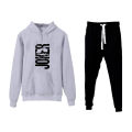 Joker Printed Winter Tracksuit For Mens - Soft & Comfortable Fleece Fabric Hoodies For Men Kangaroo Hooded & Trouser Printed Tracksuit. 