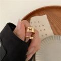 New Fashion Stainless steel Ring Butterfly Matching couple rings for women girls Fashion Adjustable Couples ring. 