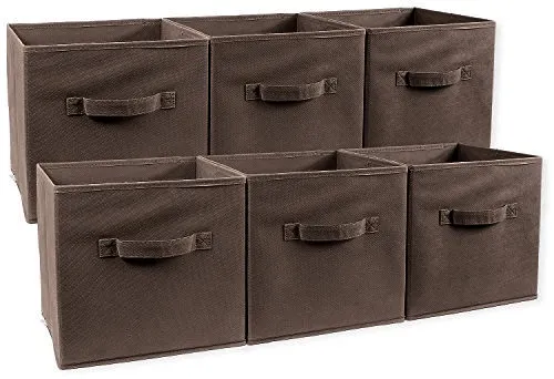 Collapsible%20Storage%20Bins%20-%206%20Pack%20-%20These%20decorative%20fabric%20storage%20bins%20are%20collapsible%20and%20great%20organizers%20for%20shelves,%20closets,%20or%20under%20the%20bed.%20Suitable%20for%20clothes%20or%20to%20store%20children's%20toys%20-%20Image%204
