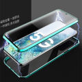 Applicable to Samsung S23 S22Ultra HD Magnetic King A53 Phone case A54 Metal Glass A14 Shell. 