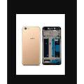 OPPO A57 Gold Full Body Metal Housing Casing Replacement with Side Volume Buttons. 