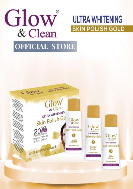 GLOW AND CLEAN SKIN POLISH GOLD