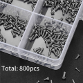 800 Pc Tiny Screws for Electronics, Small Mini Pan Head Machine Screws Kit for Eyeglasses Watches Clocks Repair Replacement. 