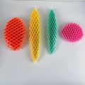 3D PrintinG Decompression Stretch Mesh Toy Decompression Stretch Mesh, Rebounding Morphing Worm Plastic Shrapnel, Decompression Decompression Worm Keychain, Fidget Worm. 