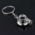 Mini Turbo Turbocharger Keychain Spinning Turbine Key Chain Ring Keyring MJ. 