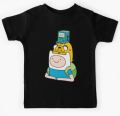 Finn Jake cartoon printed kids tshirts. 