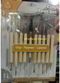 11 pcs Clay Tool Set Pottery Clay Sculpture Carving Tool Set for clay polymer ceramics. 