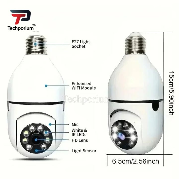 2026%20Smart%20WiFi%20Bulb%20Security%20Camera%202MP%201080P%20360%C2%B0%20Rotation%20Wireless%20CCTV%20with%20Two%20Way%20Audio%20Night%20Vision%20Auto%20Tracking%20Motion%20Detection%20Mobile%20View%20Compatible%20with%20V380%20Pro%20App%20Ideal%20for%20Home%20Baby%20Monitoring%20-%20White%20-%20Image%205