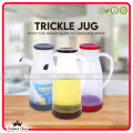 High Quality Plastic Oil Jug (1000 ml) - Liquid Container for Oil with Measuring Scale. 