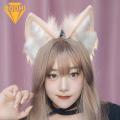 BODHI Party Hair Hoop Japanese Style Cosplay Furry Animal Cat Ears Headband. 