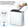 Beurer air purifier and humidifier 2-in-1 LR 330 With a unique touch for your indoor climate. 