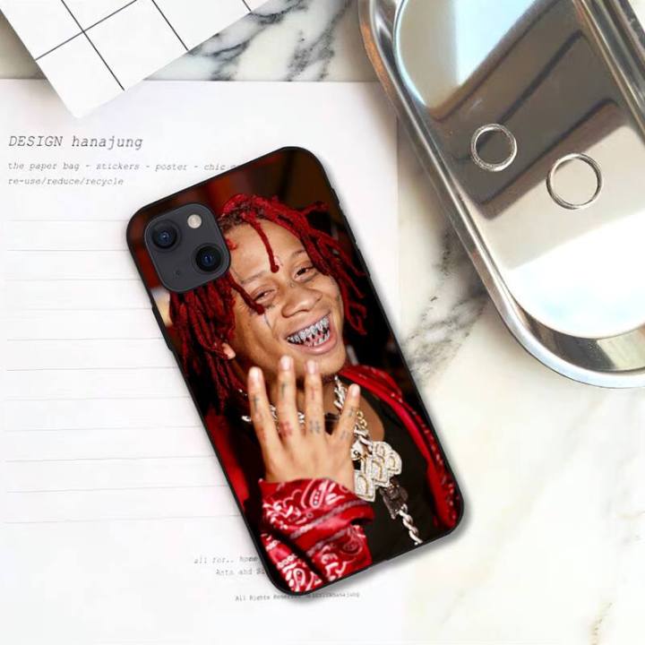 trippie%20Rapper%20Singer%20redd%20Phone%20Case%20For%20iPhone%2011%2012%20Mini%2013%20Pro%20XS%20Max%20X%208%207%206s%20Plus%205%20SE%20XR%20Shell%20-%20Image%205