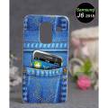 Samsung J6 2018 Pouch Cover - Print Soft Back Cover Case for Samsung J6 2018. 