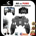 AK66 King 2 1 Pair Mobile Phone L1 R1 Fire Button Aim Gaming Trigger Shooter for PUBG  iPhone and Android,  Call of Duty/ Free Fire/ Knives Out/ Rules of Survival/ Survivor Royale/ Battle Royale/ PUBG/ Critical Ops etc.. 