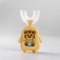 U-Shaped Toothbrush Four Bears Full Coverage Large Soft Silicone Brush Head Full Mouth Toothbrush for Children. 