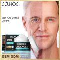 EELHOE Men Anti Aging Wrinkle Face Cream Deep Moisturizing Oil Controlling Day Firming Face Care Cream for Brighten Lifting Skin. 