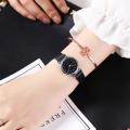 Women Fashion Small Leather Watch Simple Quartz Wristwatch. 