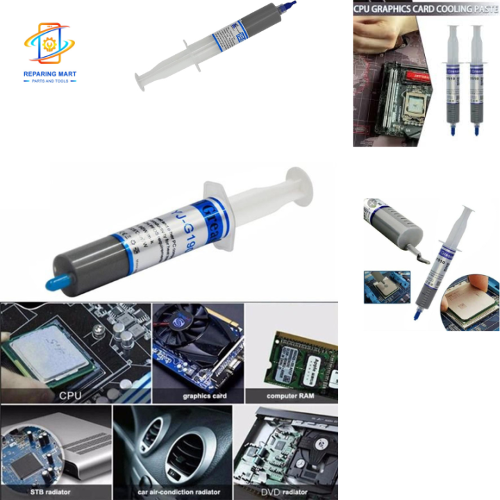 Ugain Thermal Paste UG-90 1PCS 30g CPU thermal paste Syringe thermal grease for Mobile Phone laptop computer CPU GPU Cooling Heat Conduction
