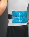 Back Wrap with Strap - Blue. 