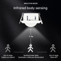 AC220V Emnedded mount PIR Switch Human Body Infrared Detector led Light Switch Adjustable small PIR Motion Sensor. 