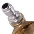 Pivoting Coupler for Pressure Washer Nozzle, Gutter Cleaner Attachment for Gutter Cleaning, 240 Degree, 4500 Psi, 1/4 Inch Quick Connect 7 Different Cleaning Angles. 