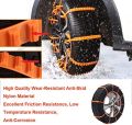Emergency Anti-Skid Tire Snow Chains - 10Pcs. 