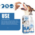 Pet Breath Freshener Prevent Tooth Decay All-Natural Dog Breath Freshener Liquid Spray. 