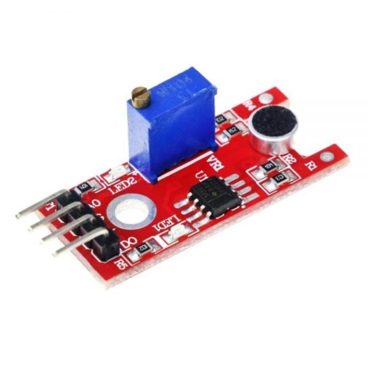 Microphone sound sensor module - High Sensitivity Sound Microphone Sensor Detection Module For Arduino KY-038