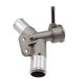 FLYEER 2020 Aluminium Engine Radiator Filler Neck Coolant Thermostat Housing Water Pipe for Toyota Yaris Belta Vios Vitz 1650221080 16502-21060. 