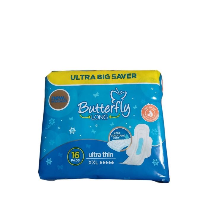 Butterfly Long Ultra Thin XXL Sanitary Pads Ultra Absorbent Core butterfly-long-ultra-thin-xxl-sanitary-pads-ultra-absorbent-core