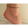 Pack OF 4 Womens  ankles bracelet black Thread  For Girls. 
