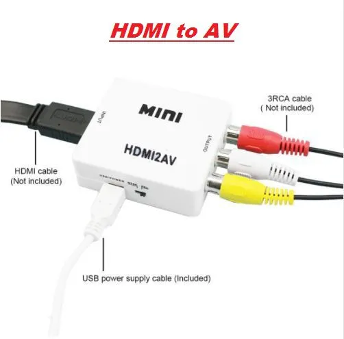 HDMI%20To%20Audio%20Video%20RCA%20AV/CVBS%20Adapter%20HD%201080P%20Mini%20HDMI%202AV%20Video%20Converter%20BOX%20For%20PS3%20VCR%20DVD%20PC%20-%20Image%205