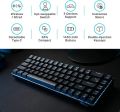 RK ROYAL KLUDGE RK68 Wireless Hot Swappable 65% Mechanical Keyboard, 68 Keys Compact Bluetooth Gaming Keyboard with Stand-Alone Arrow/Control Keys, Clicky Blue Switch. 