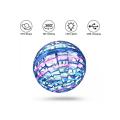 Gyrosphere Flying Ball Nova Spinner Toy for Boys Girls Gifts, Hand Controlled Mini Drone, Cool Boomerang Spinner,Magic Hover Orb with LED Lights for Kids Teens Adults Indoor Outdoor Birthday Fun - Blue. 