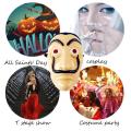 Salvador Dali Face Mask - La Casa De Papel Face Mask Money Heist Mask For Halloween Party Funny Costumes Cosplay. 
