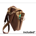 Premium Cross body bags and Ladies handbags for girls with Long Strap shoulder Carry bags for girls and Women Casual ladies bags - Coffee. 