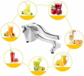 Stainless Steel Hand Squeeze Fruit Juice Manual Juice Machine Orange Lemon Smoothie Citrus Juicer Press Fruit Machine. 