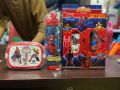 2 in 1 Water Bottle and Lunch Box Gift Set  Gift Box  School Water Bottle and Lunch Box Gift Set Kids School Lunch Box School Tiffin Box and Drinking Water Bottle With Spoon For Baby and Baba Barbie Doll - Ben 10 - Spider Man - Promoto - Doramoon. 