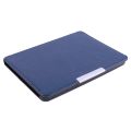 2Pcs Case for GLO HD 6.0 inch EReader Magnetic Auto Sleep Cover Ultra Thin Hard Shell (Black&Dark Blue). 