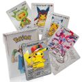 【Simple 3C】No Repeat 150 Styles Cartas Pokemon Español / De Metalicas Metal Carta Vmax V TAG TEAM Collection Game Toy. 